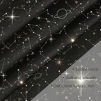 Amazon | [LUYISI] おしゃれ ショール スカーフ 宇宙柄 星座柄